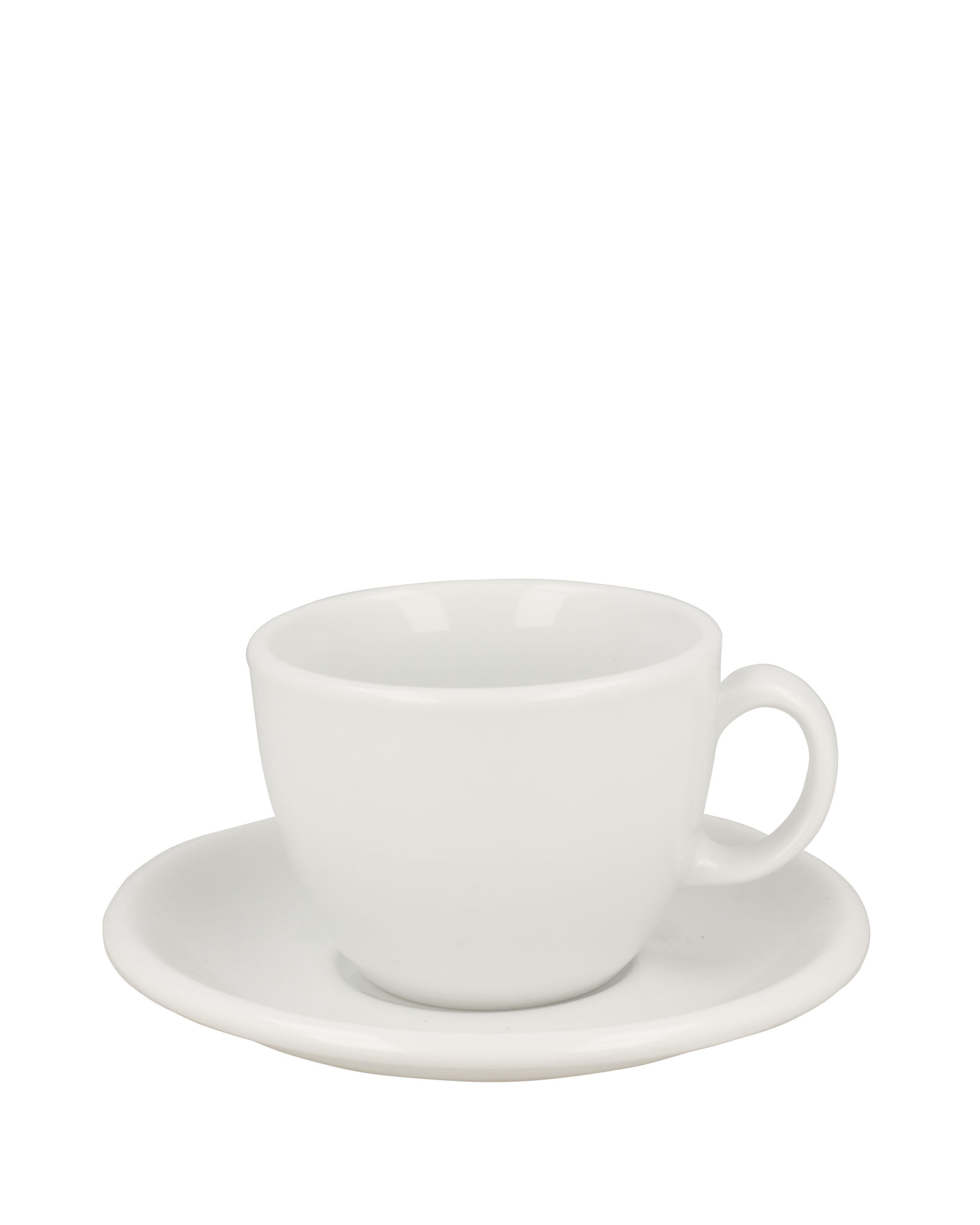 Capital pot - cappucino set white (6 pieces)