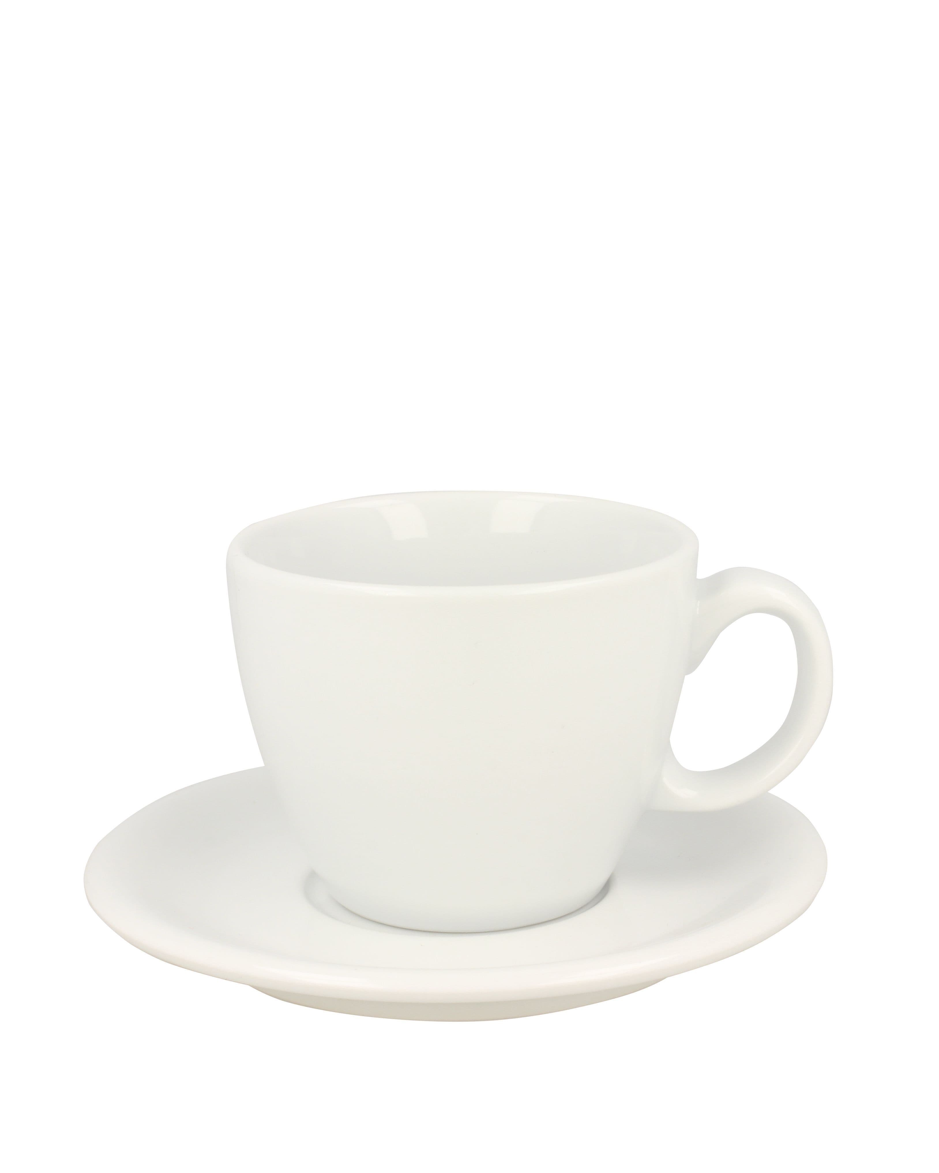 Capital pot - latte macchiato set white (6 pieces)
