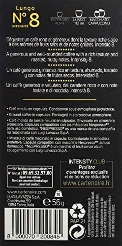Carte Noir Espresso Lungo 10 Coffee Capsules 2