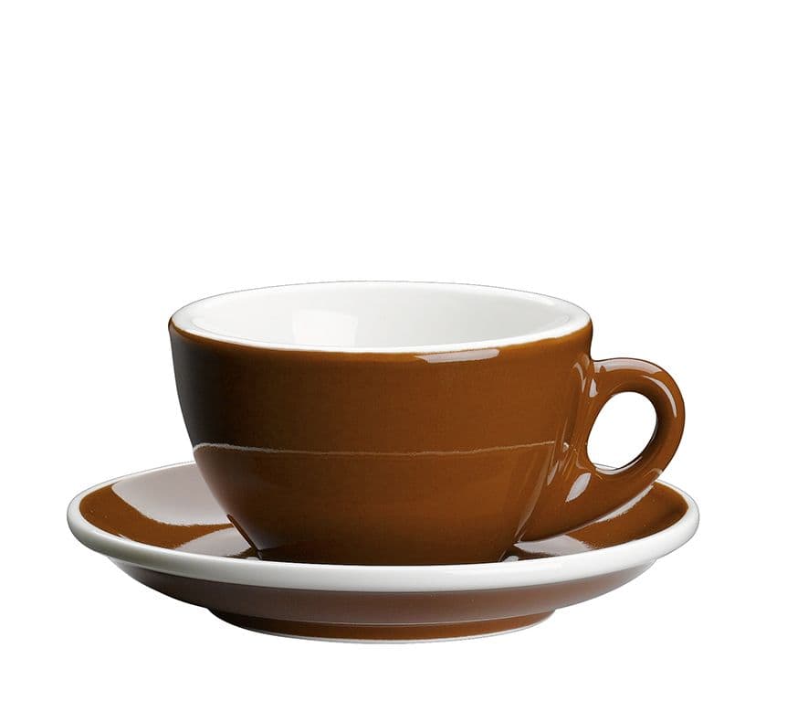 Cilio cappuccino cup "Roma" chestnut