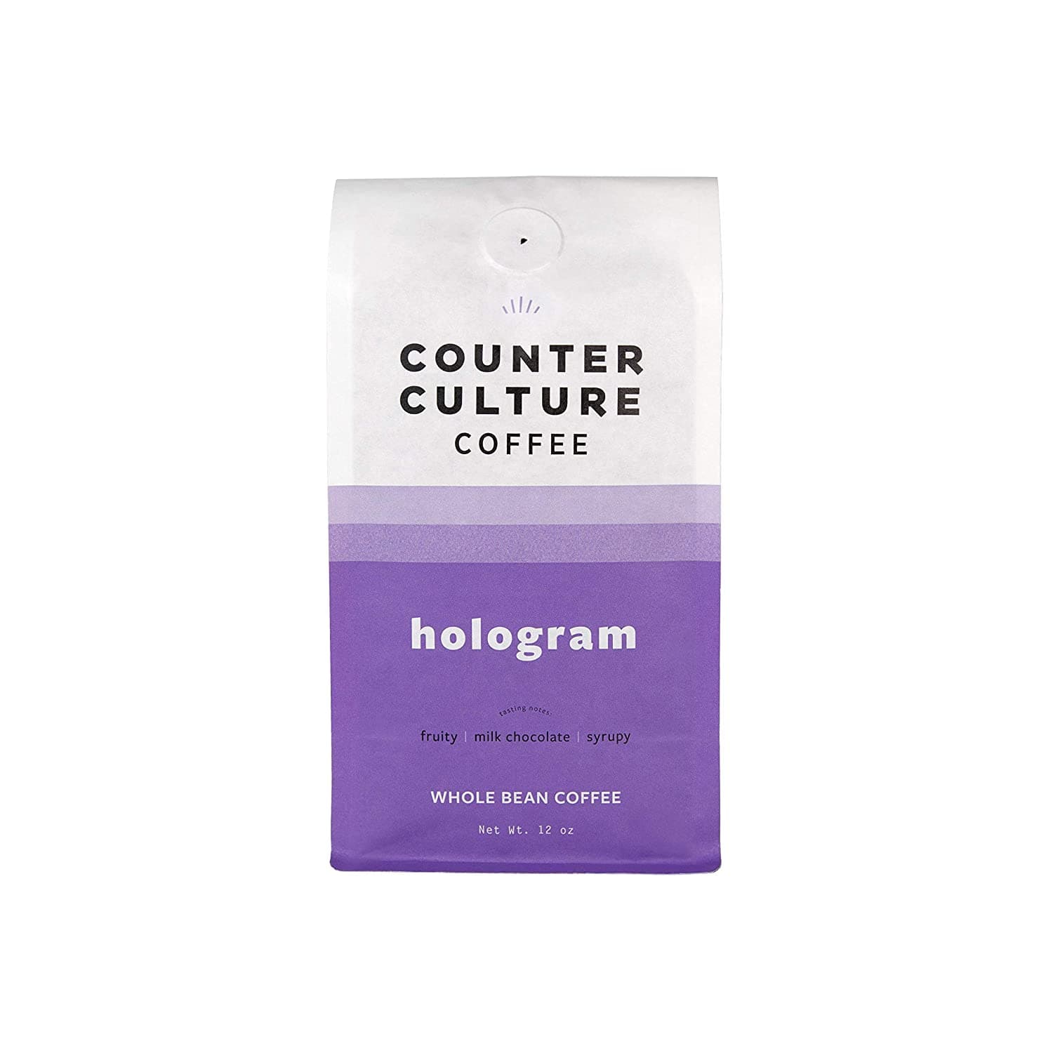 Counter Culture Coffee - Whole Bean Coffee - Fresh Roasted, Sustainably Farmed (Kosher) - Hologram, 12 oz (1 Bag)