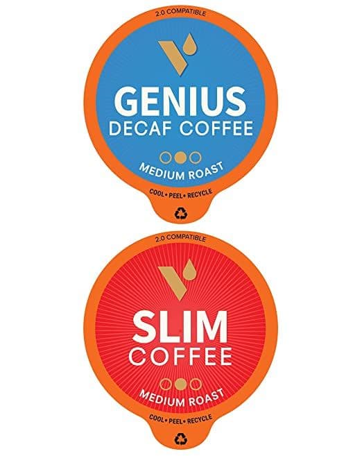 Genius Decaf & Slim Coffee Pods