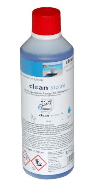 Milk foam cleaner concentrate Clean Steam 500ml