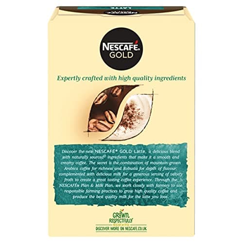 Nescafé Gold Latte Coffee Sachets 2