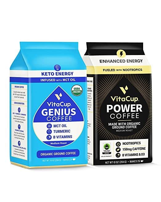Organic Genius & Power Ground Coffee Bundle