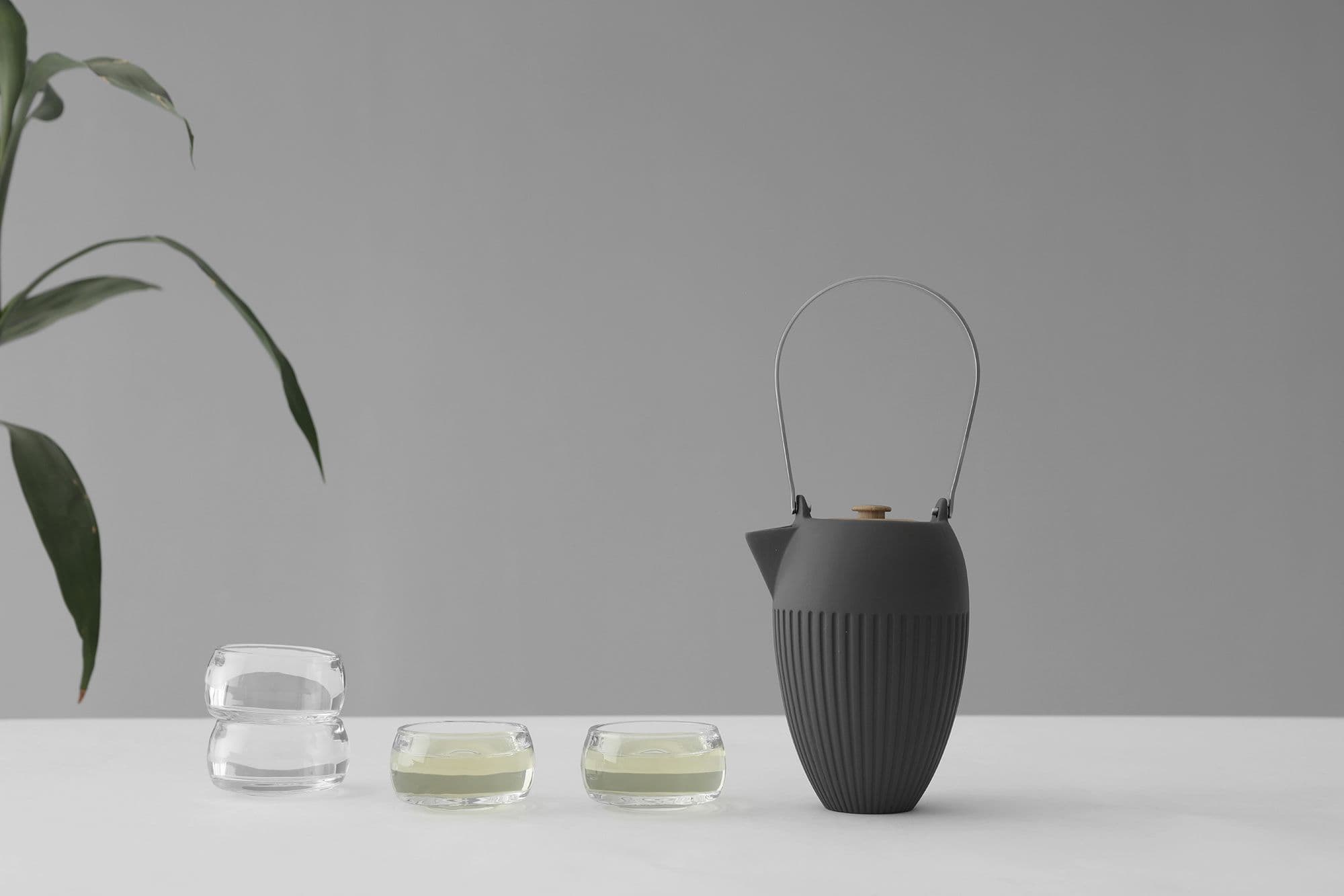 VIVA - Ambience tea set - Charcoal 2