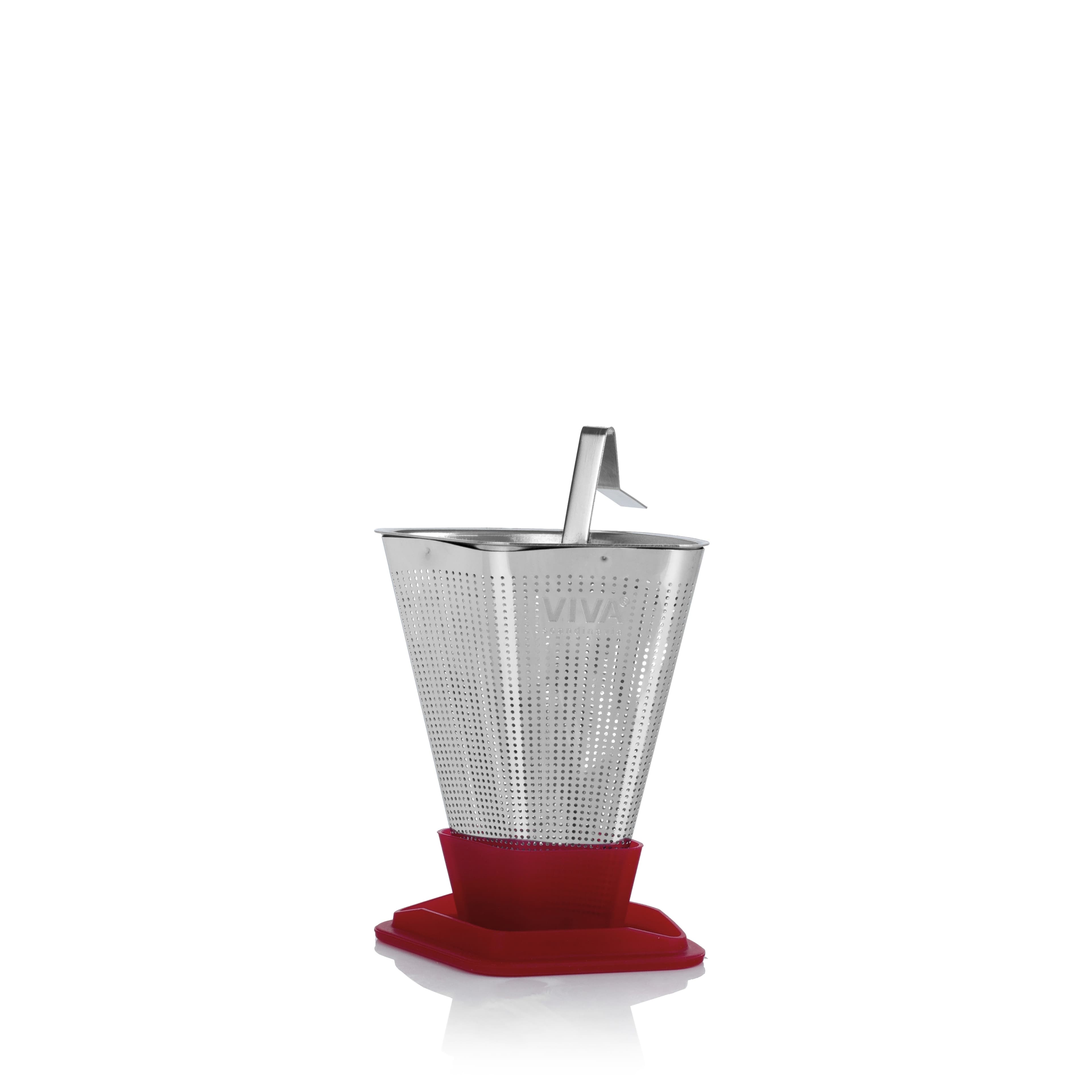 VIVA - Infusion™ Tea Strainer - Red