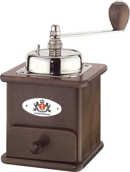 Zassenhaus - Coffee grinder Brasilia stained dark