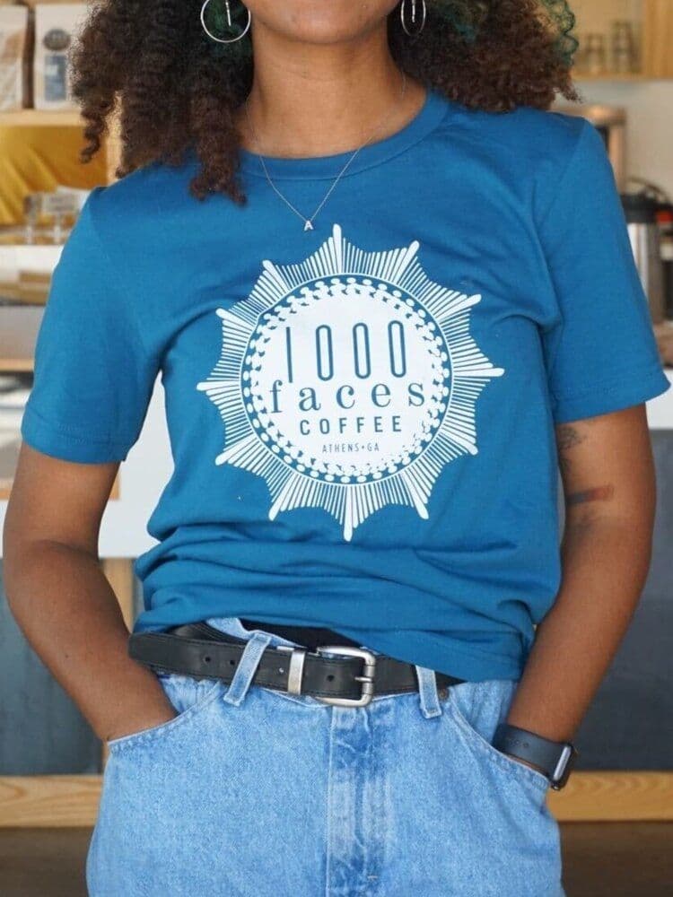 1000 Faces Logo T-shirt 2