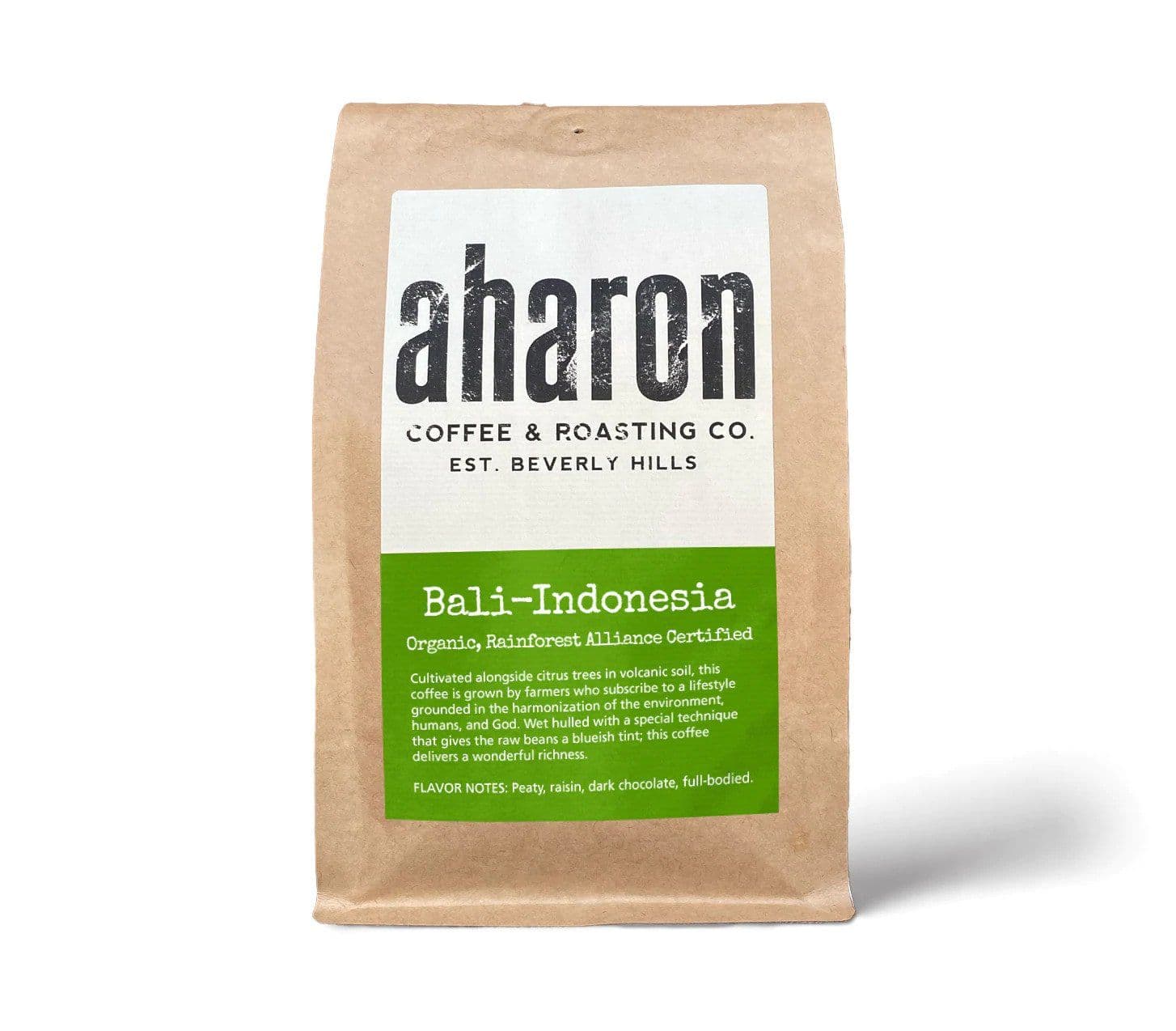 Bali Indonesia, Organic, Rainforest Alliance Certified