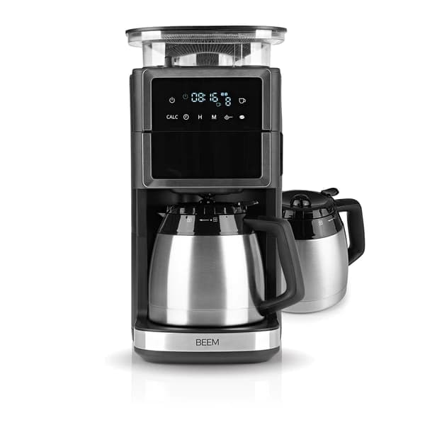 BEEM FRESH-AROMA-PERFECT III filter coffee machine with grinder - 2x thermo