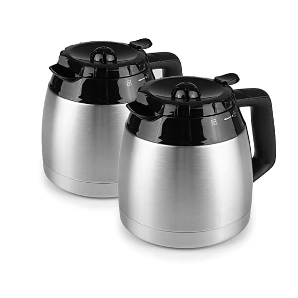 BEEM FRESH-AROMA-PERFECT III filter coffee machine with grinder - 2x thermo 2