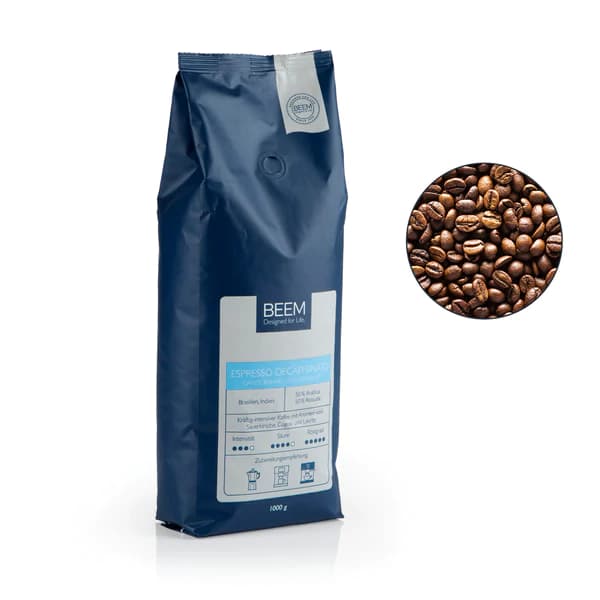 BEEM set of 4 DECAFFEINATO whole beans (4x 1 kg) 6