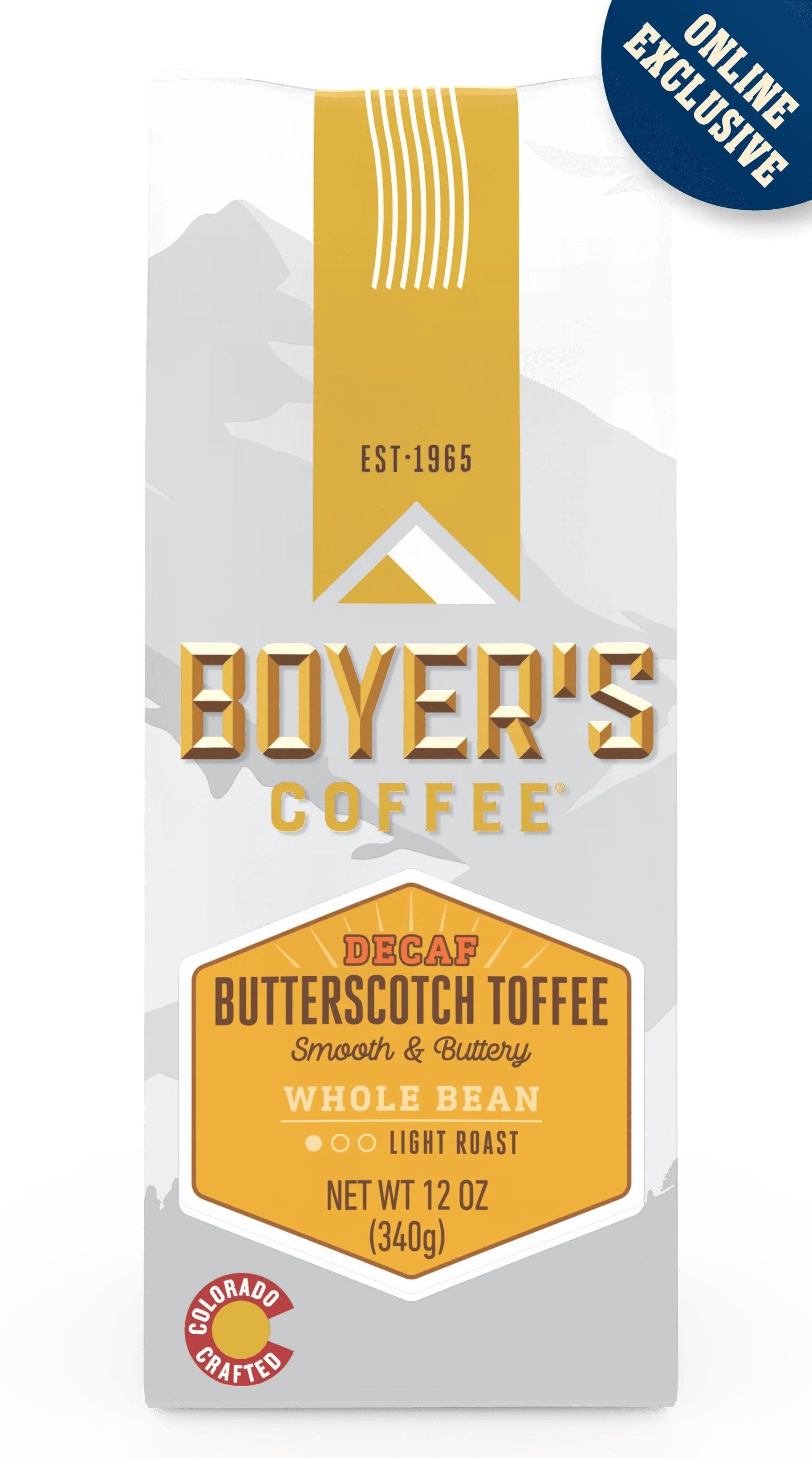 BUTTERSCOTCH TOFFEE DECAF COFFEE