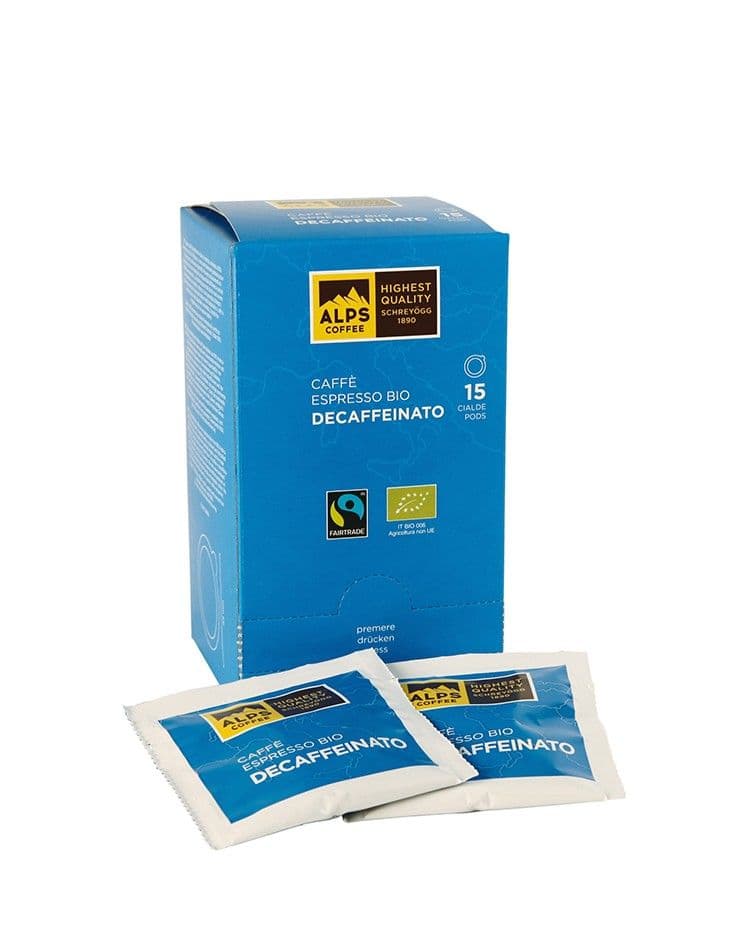 CAFFÈ ESPRESSO BIO DECAFFEINATO (FLO) 15 PODS