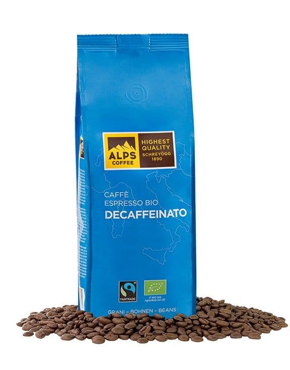 CAFFÈ ESPRESSO DECAFFEINATO BIO BEANS 500G