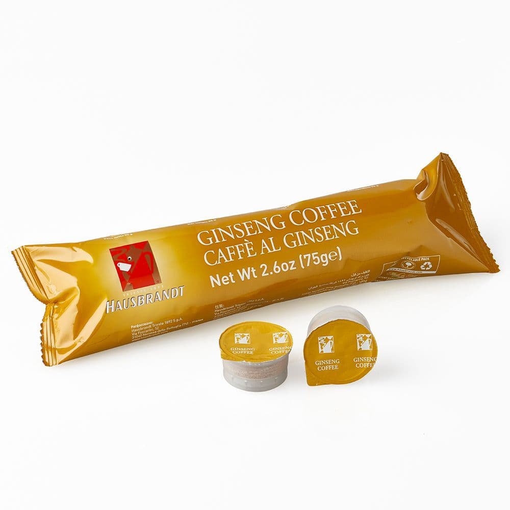 COFFEE CAPSULES WITH GINSENG