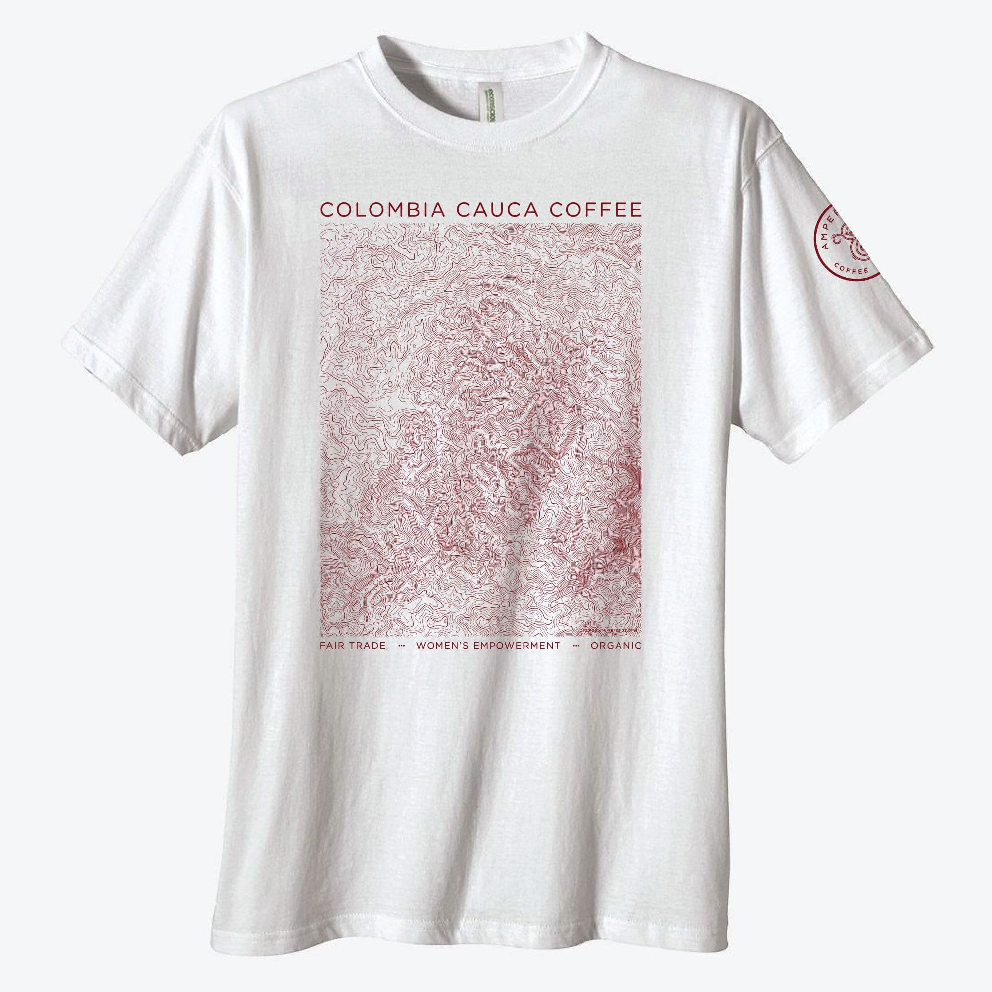 COLOMBIA CAUCA ORGANIC COFFEE T-SHIRT