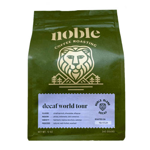 Decaf World Tour {Water Processed Espresso Blend}