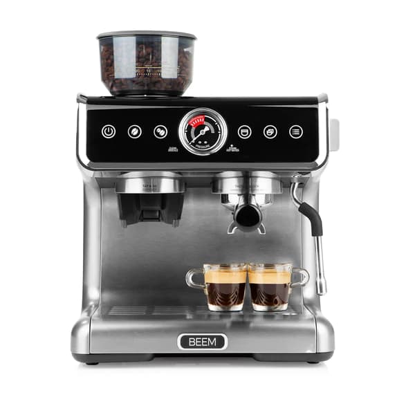 ESPRESSO-GRIND-PROFESSION espresso portafilter machine with grinder - 15 bar