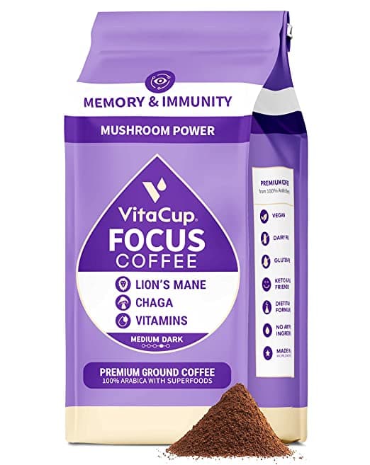 Focus Ground Mushroom Coffee