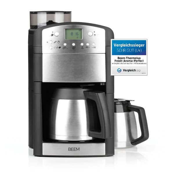 FRESH-AROMA-PERFECT filter coffee machine with grinder - 2x thermo