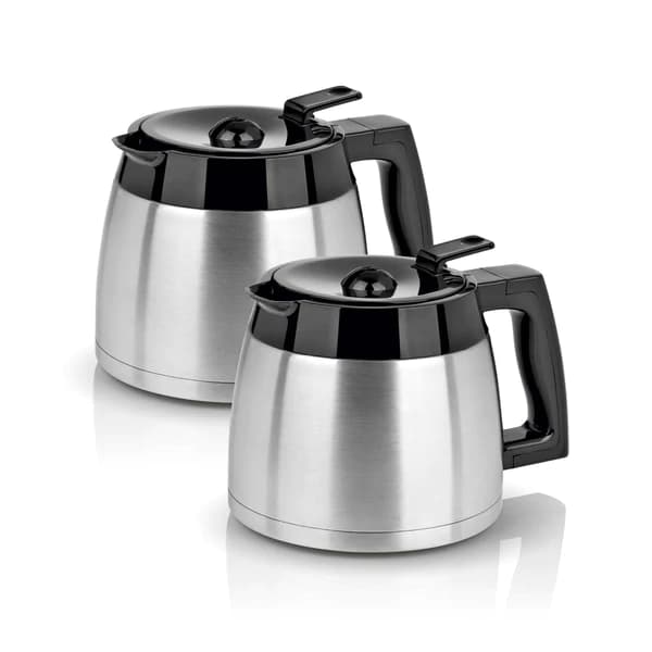 FRESH-AROMA-PERFECT filter coffee machine with grinder - 2x thermo 2