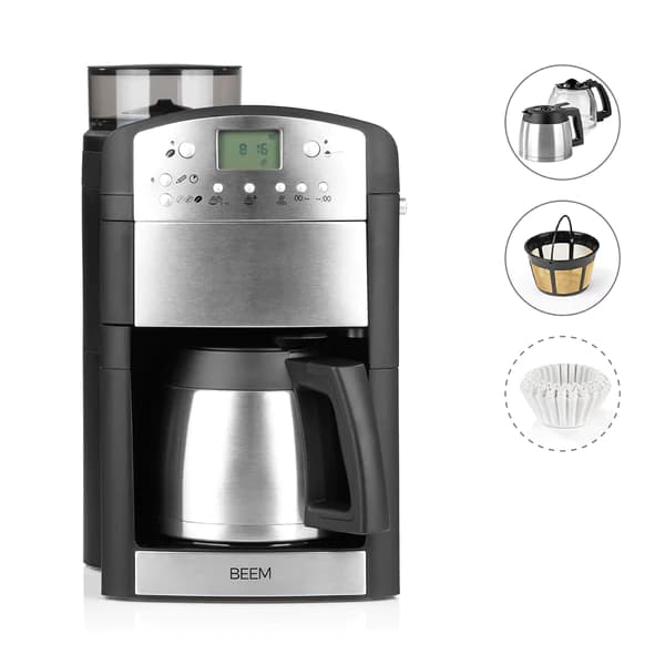 FRESH-AROMA-PERFECT filter coffee machine with grinder - duo 2