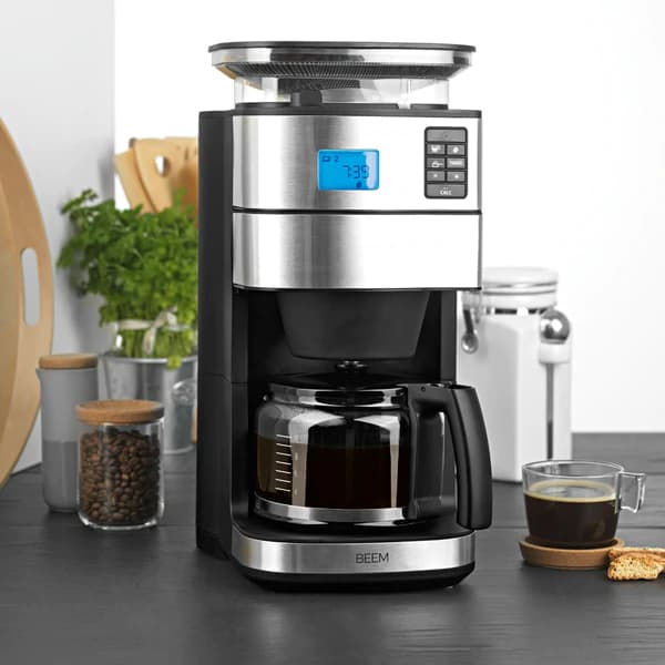 FRESH-AROMA-PERFECT II filter coffee machine with grinder - glass 3