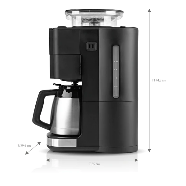 Fresh-Aroma-Perfect III filter coffee machine with grinder - thermal 3
