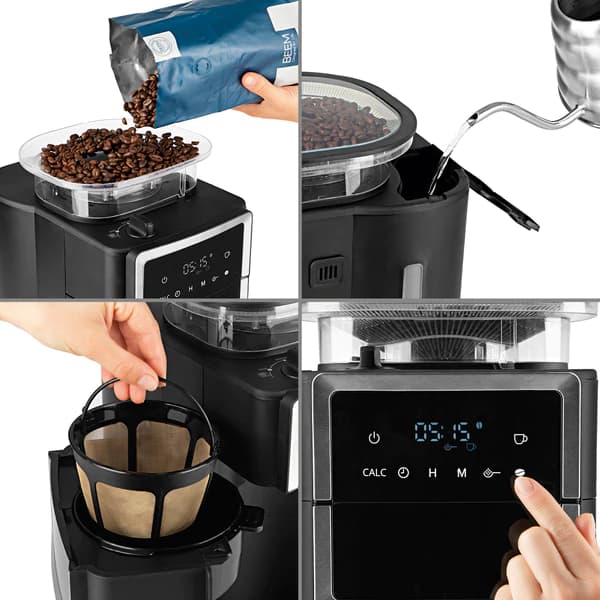 Fresh-Aroma-Perfect III filter coffee machine with grinder - thermal 5