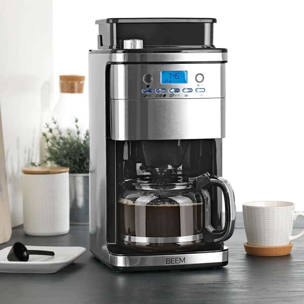 FRESH-AROMA-PERFECT SUPERIOR filter coffee machine with grinder - glass 2