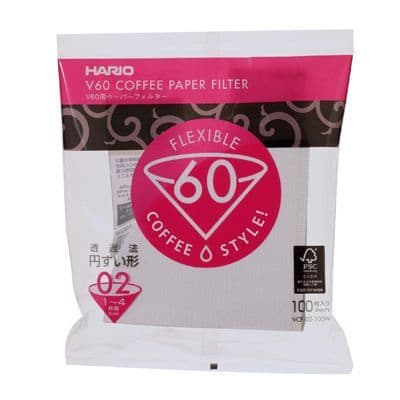 HARIO V60 PAPER FILTER FOR FILTER HOLDER 02