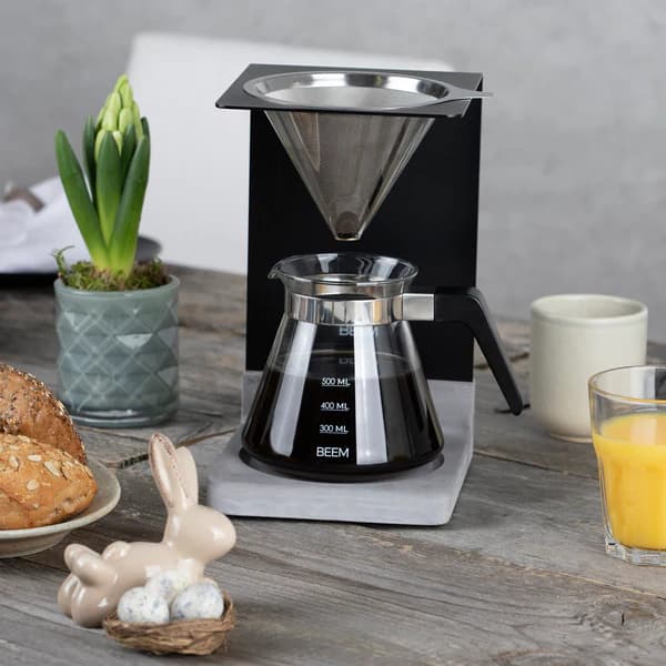 POUR OVER coffee maker set - 4 cups / concrete 3