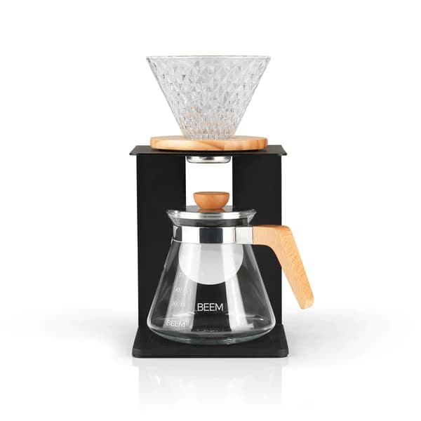 POUR OVER coffee maker set - 4 cups / wood