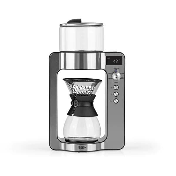 POUR OVER filter coffee machine with scale - glass