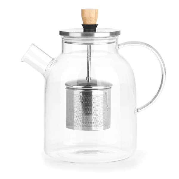 TEA JUG Glass jug with tea strainer - 1.5 l