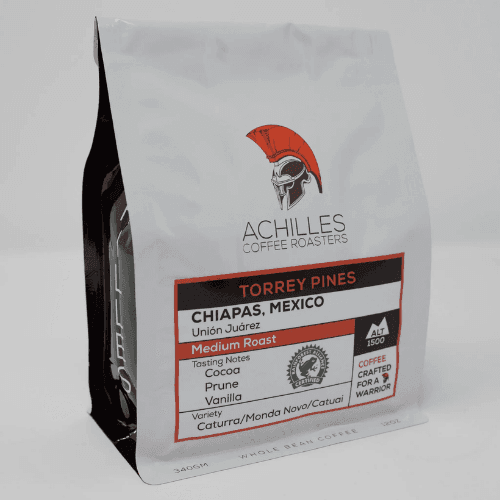 TORREY PINES – MEDIUM ROAST COFFEE SINGLE ORIGIN CHIAPAS, MX
