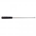 10" Milk Frother/Steam Wand Brush (1/4" Diameter), Wire Handle, Black Nylon Bristle