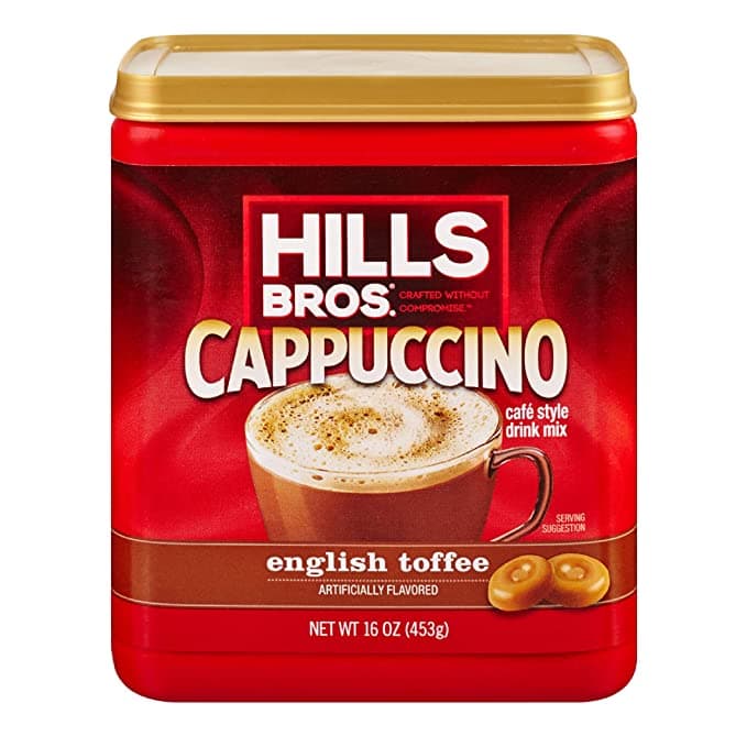 Instant Cappuccino Mix English Toffee