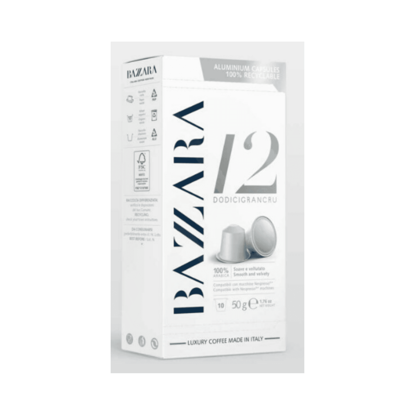 10 Capsule compatibili NESPRESSO® DODICIGRANCRU