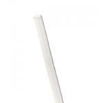 7.75" Renewable & Compostable Clear PLA Straw, Unwrapped