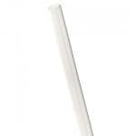 9.5" Renewable & Compostable Clear Jumbo PLA Straw, Unwrapped