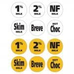 Beverage Types - Black on White