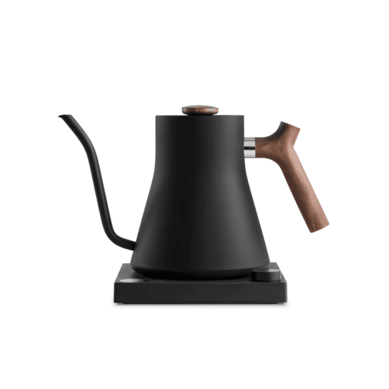 Fellow Stagg EKG Variable Temp Kettle (Matte Black + Walnut)