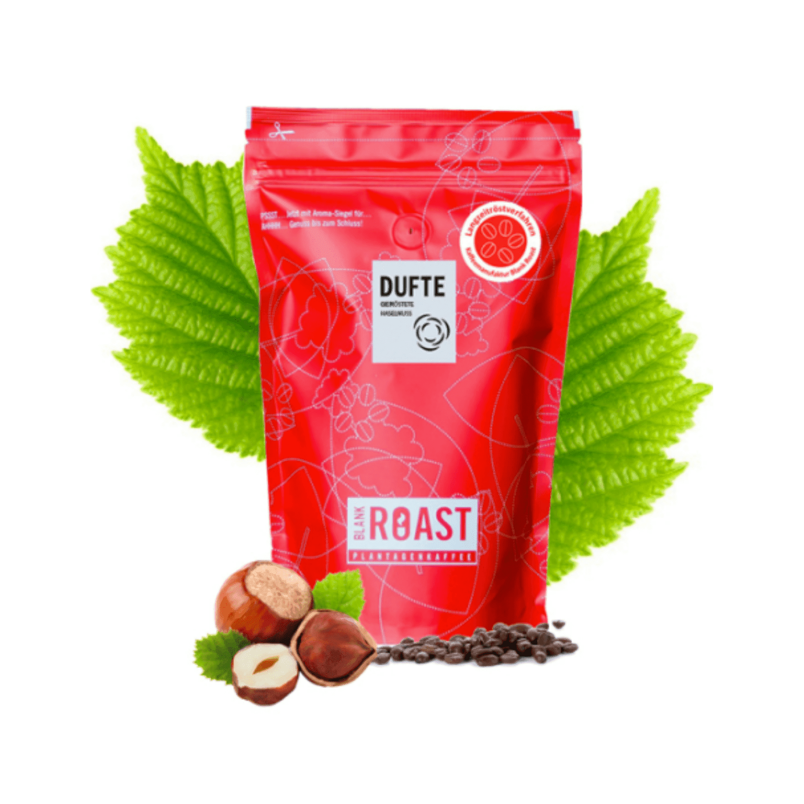 "Fragrant Roasted Hazelnut Coffee" Cafe Creme