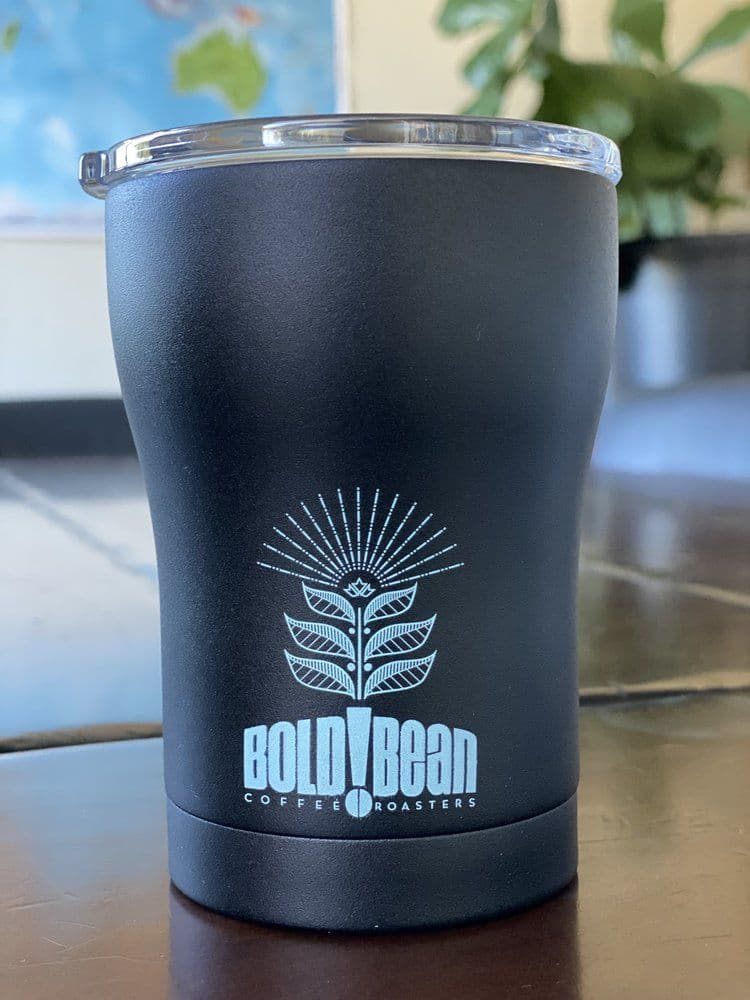 Matte black Bold Bean Sic Cup