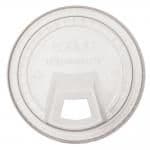 Renewable & Compostable GreenStripe® Cold Cup Sip Lid for 9 - 24 oz. cups