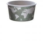 Renewable & Compostable World Art™ Soup 12 oz. Containers