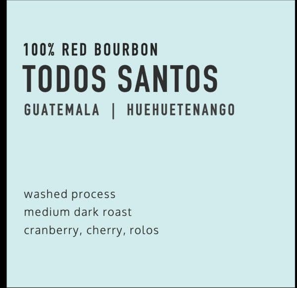 todos santos 100% red bourbon